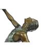 Image 2 : Ballerina Bronze Statue on Marble Base Sculpture