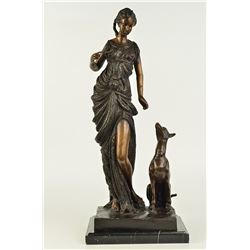 Diana the Hunter Bronze Sculpture