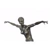 Image 2 : Dancer Bronze Sculpture on Marble Base Statue