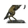 Image 5 : Cowboy Horse on Marble Base Bronco Buster Bronze Statue