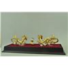 Image 10 : Gold Plexiglass Dragon Sculpture