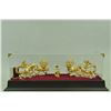 Image 1 : Gold Plexiglass Dragon Sculpture
