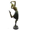 Image 8 : Dancer Bronze Figure on Marble Base Sculpture