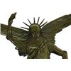 Image 2 : Archangel with Sword Bronze Sculpture on Marble Base Sculpture