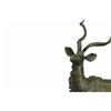 Image 2 : Elk Buck Stag Deer Bronze Sculpture on Marble Base Statue