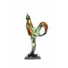 Image 7 : Rooster Special Patina Bronze Sculpture