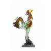 Image 8 : Rooster Special Patina Bronze Sculpture