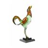 Image 9 : Rooster Special Patina Bronze Sculpture