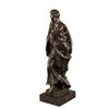 Image 8 : 1920 Style Model Bronze Sculpture on Marble Base Statue