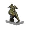 Image 1 : Chubby Woman Bronze Sculpture