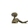 Image 2 : Female Bronze Statue on Marble Base Sculpture