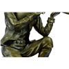 Image 4 : Cowboy With Gun Bullet Rifle Shooting Range Bronze Sculpture