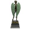 Image 7 : Classical Bronze Statue on Marble Base Sculpture