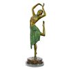 Image 1 : Dancer Multi Color Graceful Bronze Statue