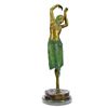 Image 5 : Dancer Multi Color Graceful Bronze Statue