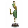 Image 6 : Dancer Multi Color Graceful Bronze Statue