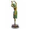 Image 7 : Dancer Multi Color Graceful Bronze Statue