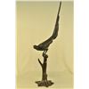 Image 1 : Pheasants Bird 32 Bronze Sculpture on Marble Base Statue