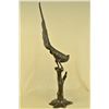 Image 7 : Pheasants Bird 32 Bronze Sculpture on Marble Base Statue