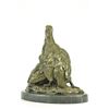 Image 5 : Two Baby Eagles Bronze Sculpture