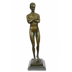 Nude Male Gay Art Bronze Statues