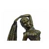 Image 2 : Erotic Dancer Bronze Sculpture on Marble Base Statue