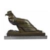 Image 1 : An Egyptian Style Figure of The Horus falcon Bronze sculpture