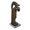 Image 8 : Mythical of A Dragon And Woman Bronze Sculpture