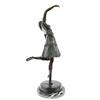 Image 6 : Egyptian Lady Dancer Bronze Statue on Marble Base Sculpture