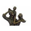 Image 2 : Happy Family Bronze Sculpture on Marble Base Statue