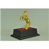 Image 3 : Gold Plexiglases Rearing Horse Figurine