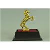 Image 4 : Gold Plexiglases Rearing Horse Figurine