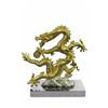 Image 7 : Gold Plexiglases Silver Plated Dragon Sculpture
