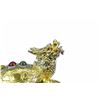 Image 2 : Gold Plexiglases Genuine Silver Plated Dragon Sculpture