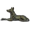 Image 5 : Basenji Dog Bronze Sculpture