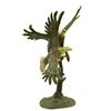 Image 10 : Unbelievable Large Dueling Eagles Captivating Bronze Sculpture
