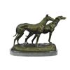 Image 5 : Fremont Greyhounds Racing Dog Bronze Sculpture