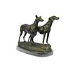 Image 6 : Fremont Greyhounds Racing Dog Bronze Sculpture