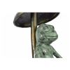 Image 2 : Frog Fishing Bronze Sculpture