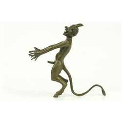 Satyr Faun Devil Bronze Sculpture