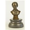 Image 1 : Austrian Composer Johann Strauss on Marble Base Sculpture