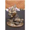 Image 1 : Fighting Cock Bronze Sculpture