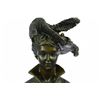 Image 2 : Bust of Classy Lady Spelter Bronze Sculpture