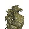 Image 2 : Cowboy Rodeo Gun Horse Bronze Statue