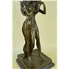 Image 3 : Royal Couple Fisher Akhenaten and Nerfititi Bronze Sculpture