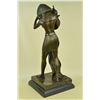 Image 6 : Royal Couple Fisher Akhenaten and Nerfititi Bronze Sculpture