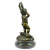 Image 8 : Cherubs Bronze Sculpture on Marble Base Figurine