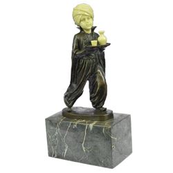 Alibaba The Server Bronze Sculpture