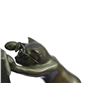 Image 3 : Two Playful Cat Bookends Bronze Sculpture