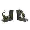Image 8 : Two Playful Cat Bookends Bronze Sculpture